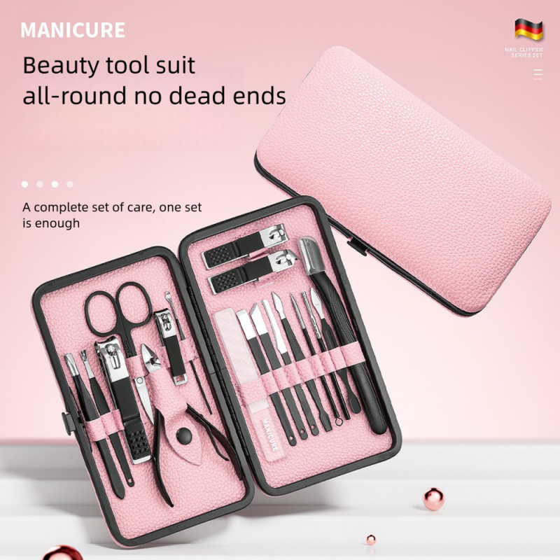 Mens Grooming Kit Gift Set - Набор для маникюра и педикюра из