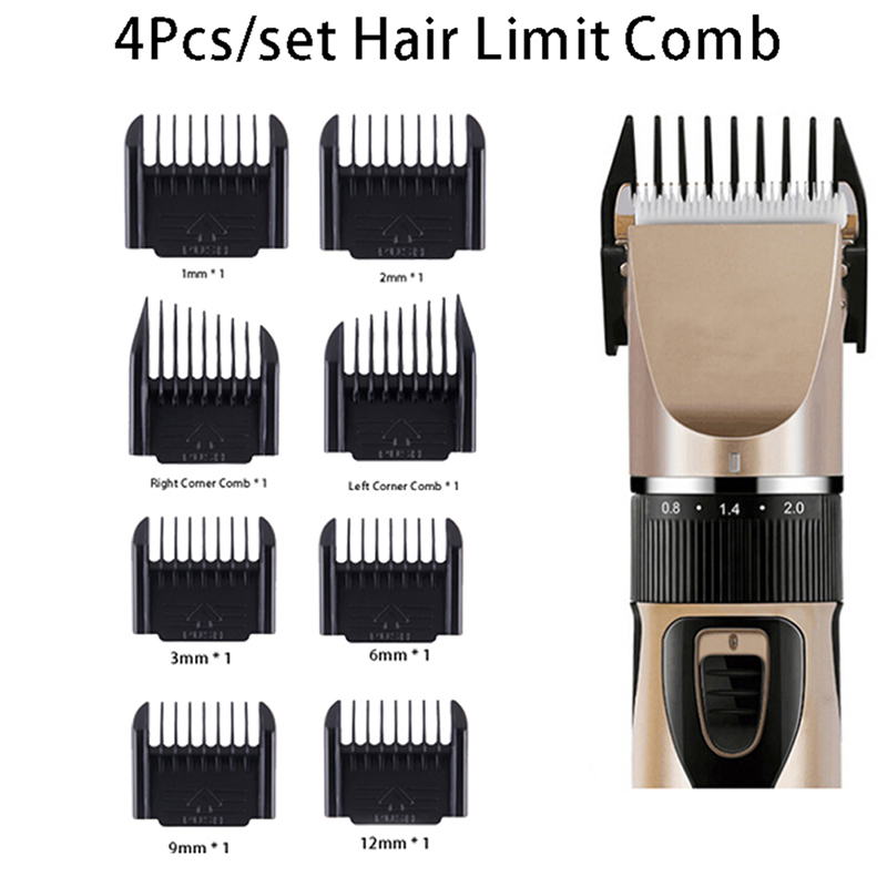 Mens Grooming Kit Gift Set - Набор из 4 профессиональных гребней-направителей для