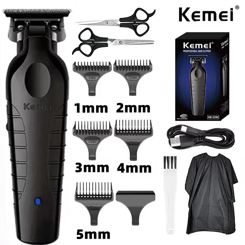 Men'S Grooming Clippers - Kemei KM-2299 Парикмахерская беспроводная машинка для
