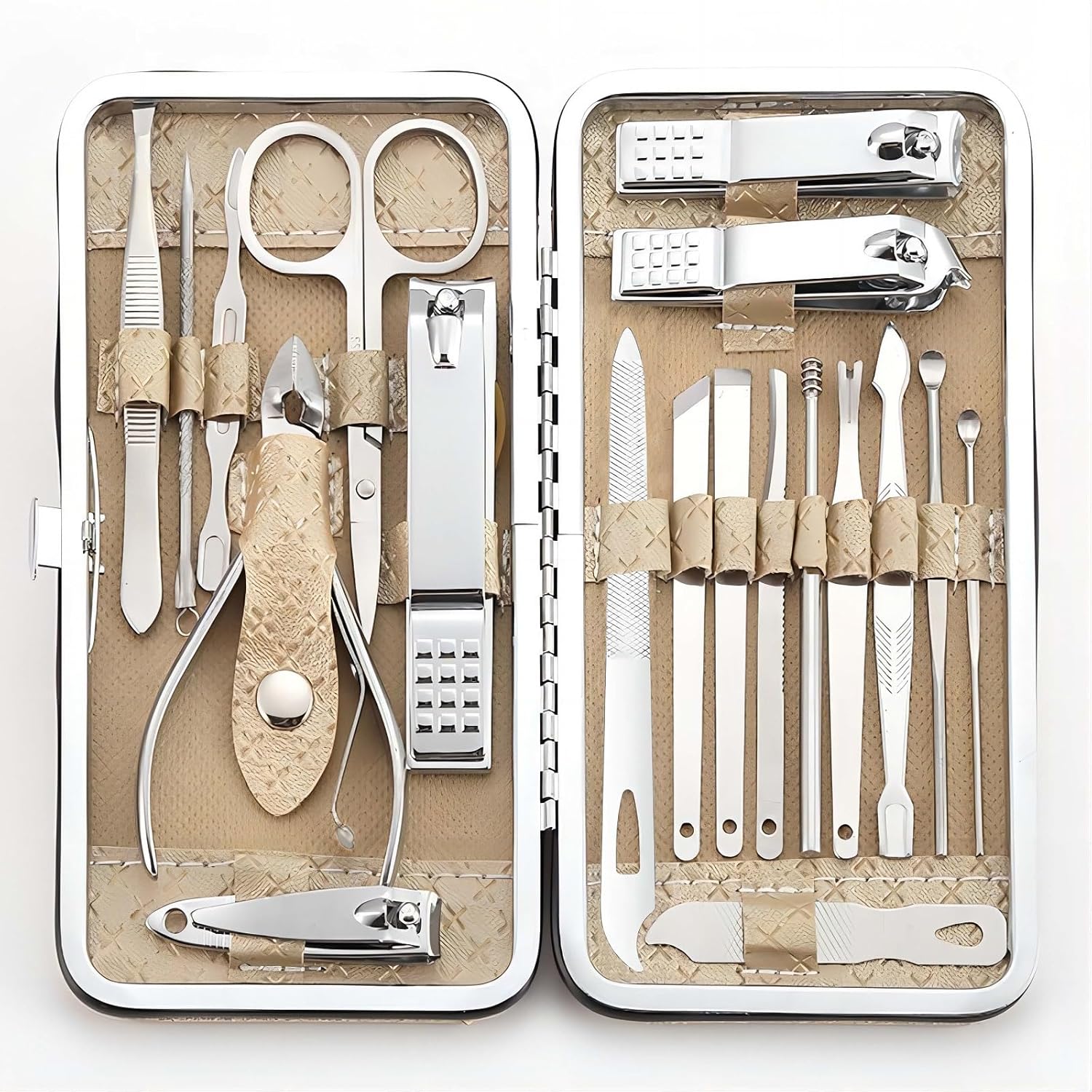 Mens Grooming Kit Gift Set - Маникюрный набор 19 в 1, набор
