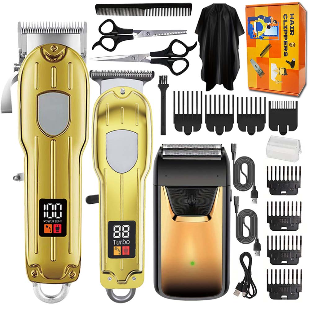 Mens Grooming Kit Gift Set - Профессиональный набор машинок для стрижки волос
