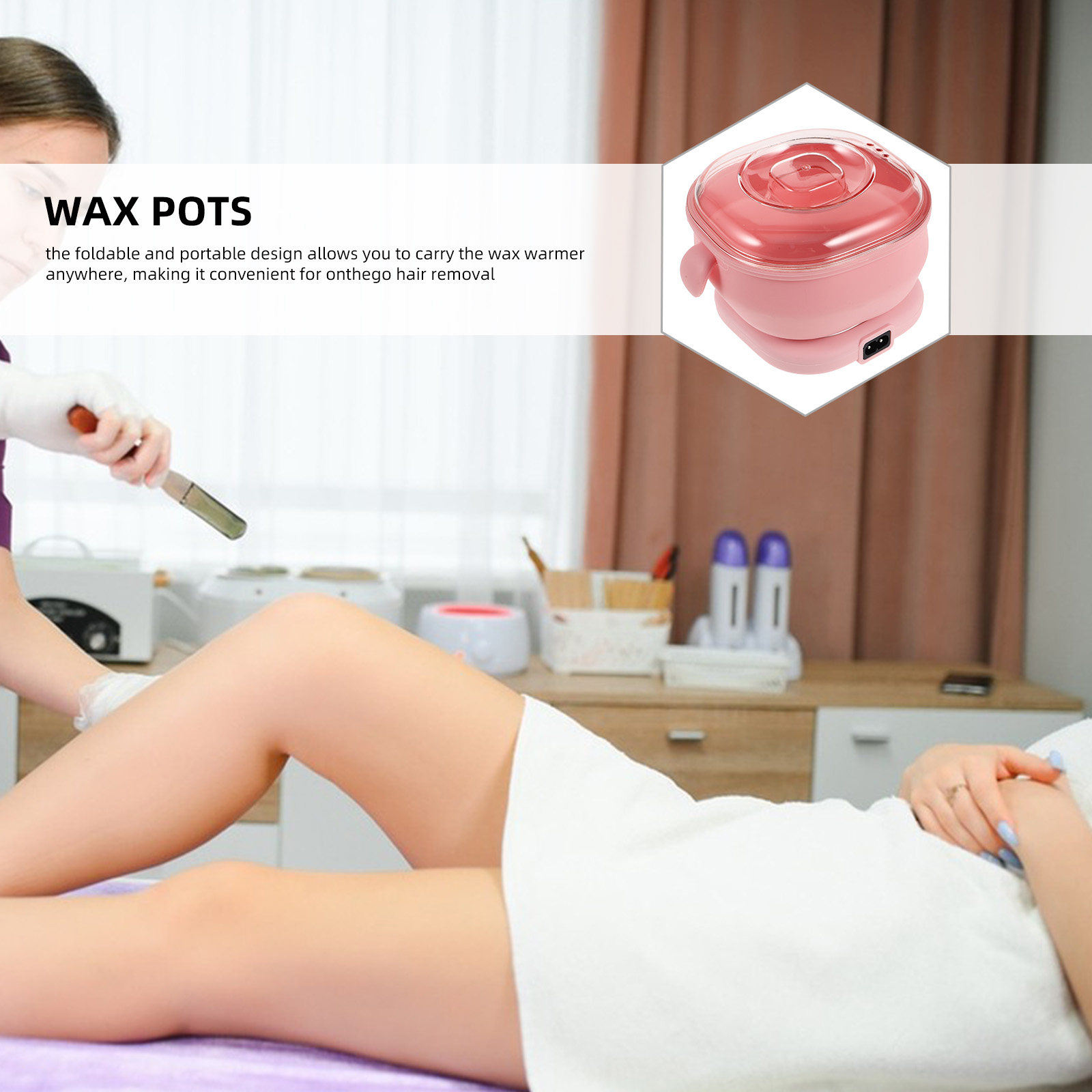 Портативный складной нагревате – обзор и цена Hair Wax Stick