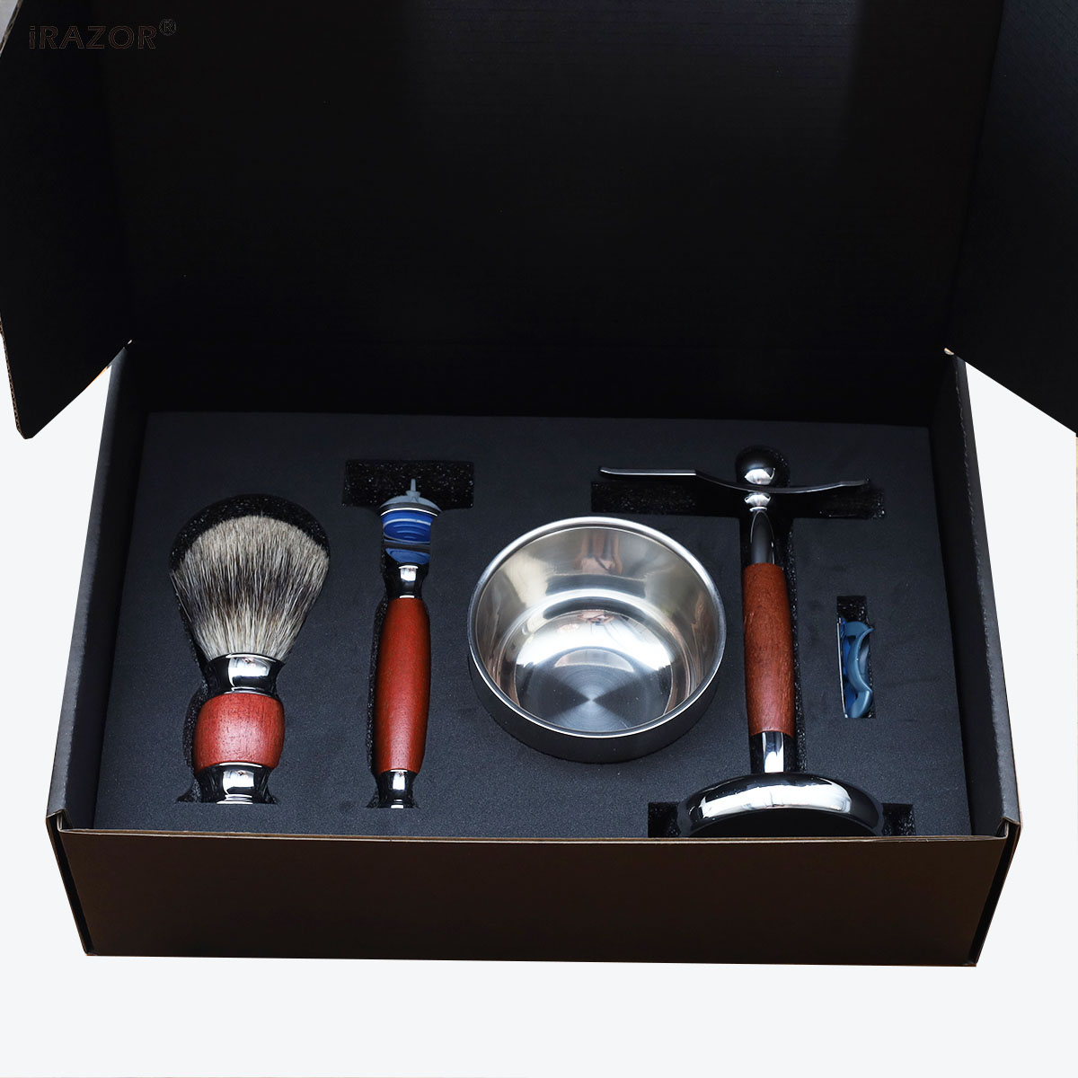 iRAZOR Набор для бритья класса – обзор и цена Mens Grooming Kit Gift Set