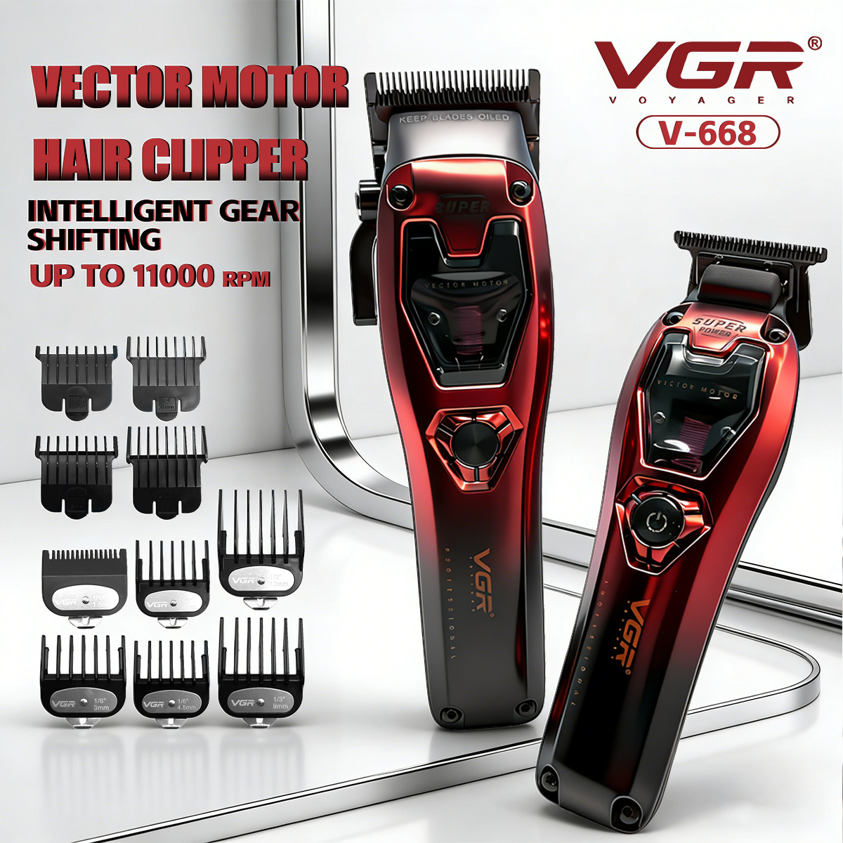 VGR Машинки для стрижки волос  – обзор и цена Men'S Grooming Clippers